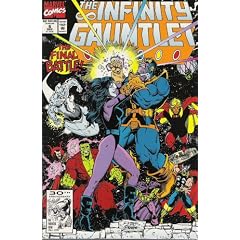 Marvel Comics; The Infinity Gauntlet; # 6; The Final Confrontation (30th Anniversary, The Fantastic Four 1961-1991), Stan Lee; (Vol. 1 # 6 Dec. 1991)