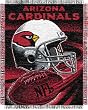 Arizona Cardinals NFL Triple Woven Jacquard Throw (Spiral Series) (48x60")"