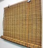 竹ロールアップ 【幅88cm×高さ135cm】 ブラウン