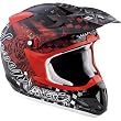 Answer Racing Seven Men's A12 Comet MotoX Motorcycle Helmet - Black/Blue/Red