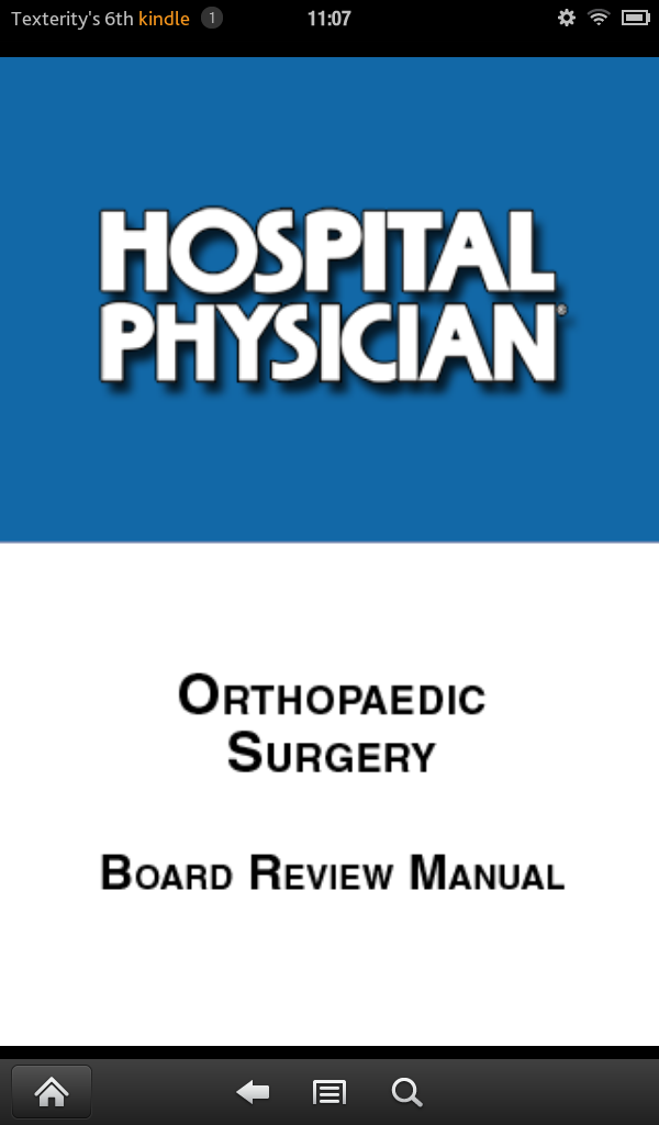 Amazon.com: Hospital Physician Orthopaedic Surgery Board Review ...