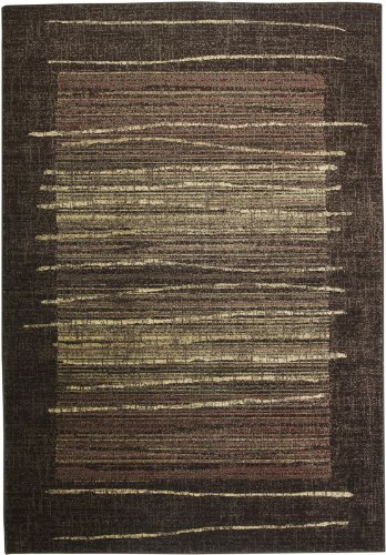 Rizzy Rugs SO-3123 9-Foot-3-Inch-by-12-Foot-6-Inch Sorrento Area Rug, Modern Brown
