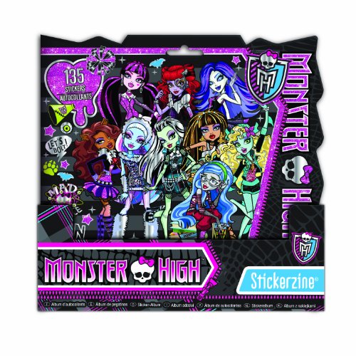Monster High Stickerzine Sticker Album Book With 135 Stickers by Fashion Angels