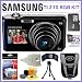 Samsung TL210 Dual View 12.2MP Digital Camera with 27mm Lens in Blue + 8GB Deluxe Accessory Kit