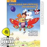 Produkt-Bild: Kinderlieder zum Einsteigen und Abfahren Band 2 (+CD) inkl. Plektrum - 65 weitere fetzige Spiellieder zu jeder Gelegenheit mit Tipps und Spielanregungen f&uuml;r Kindergarten, Grundschule, Kindergeburtstag u.v.a.m. (Taschenbuch) von Wolfgang Hering und Bernd Meyerholz (Noten/Sheetmusic)