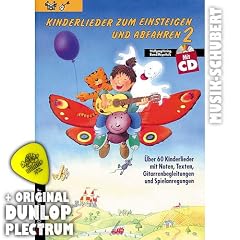 Kinderlieder zum Einsteigen und Abfahren Band 2 (+CD) inkl. Plektrum - 65 weitere fetzige Spiellieder zu jeder Gelegenheit mit Tipps und Spielanregungen f�r Kindergarten, Grundschule, Kindergeburtstag u.v.a.m. (Taschenbuch) von Wolfgang Hering und Bernd Meyerholz (Noten / Sheetmusic)