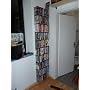 DVD/CD Wandregal f�r 290 DVDs, mit Scheren-Mechani&hellip 