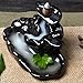 MagiDeal Ceramic Glaze Incense Smoke Cone Burner Backflow Censer Tower Holder #1