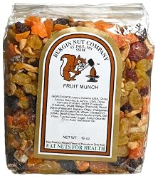 Bergin Nut Company Fruit Munch, 16-Ounce Bags (Pack of 4)