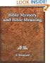 Bible Mystery and Bible Meaning (1913) (Edinburgh Lecture)