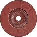 PFERD Polifan PSF Abrasive Flap Disc, Type 27, Round Hole, Phenolic Resin Backing, Aluminum Oxide, 7