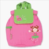 Stephen Joseph Girls Quilted CHEER Backpack