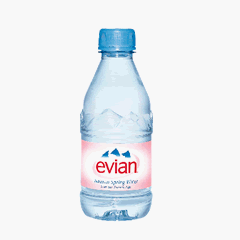 Evian Bottled Water 24 bottles 11.2oz