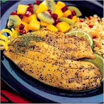 Omaha Steaks 4 (6 oz.) Lemon Peppered Tilapia Fillets