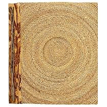 All Natural Handmade Photo Album - Rope Design