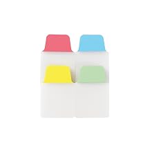 Avery Mini NoteTabs, 1 x 1.5 Inch Round Edge, Assorted Colors, Pack of 40 (16357)