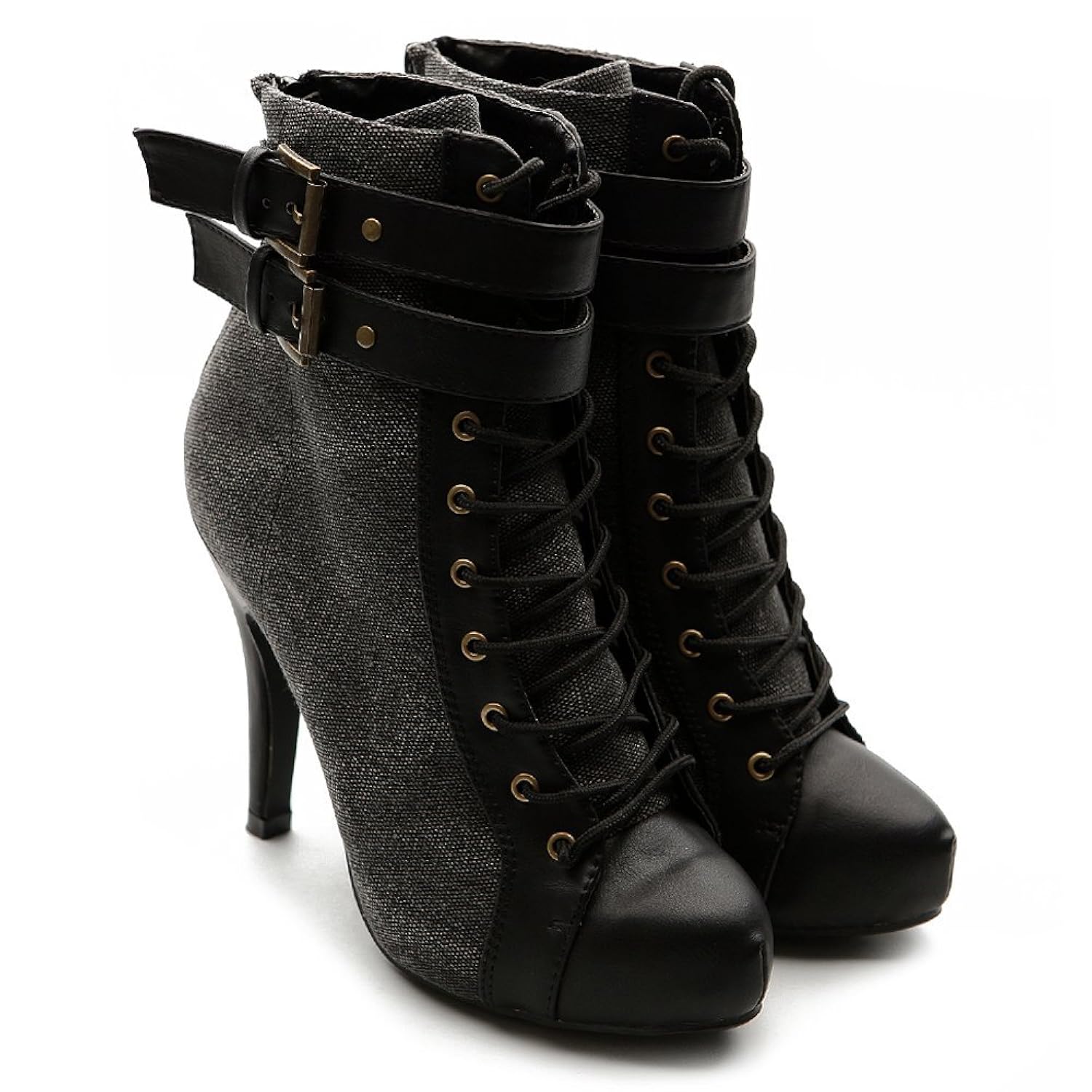 high heel ankle boots for girls