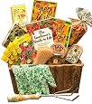 Gardeners Delights Gourmet Food Gift Basket - A Great Garden Gift For Mom!