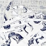 Rococo Print Apron