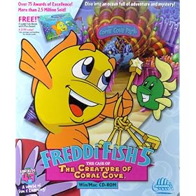 Freddi Fish 5: The Case of the Creature of Coral Cove by Atari