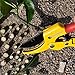 Topbest Pulley Pruning Shears Ideal Garden Hedge Tree Clippers Non-slip Handle Secateurs Tree Pruners Better Than Conventional Anvil Pruning Hand Tools and Garden Scissors