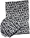 Women's Calvin Klein 2 Piece Scarf and Hat Set Black/Silver