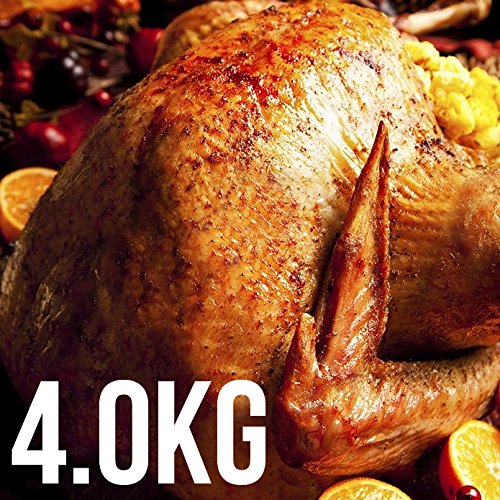 七面鳥 ターキー丸[冷凍・生]　約4kg / 8-10ポンド フランス産【販売元：The Meat Guy(ザ・ミートガイ)】