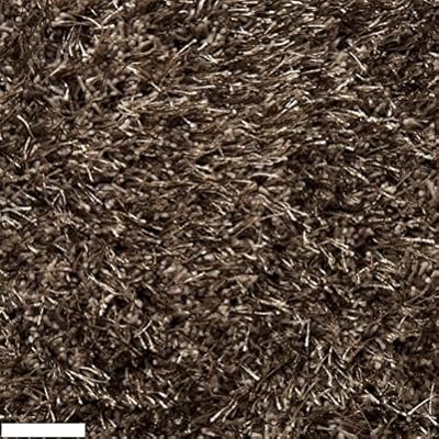 Home Mocha Shag Area Rug 3 x 5 Feet Carpet