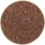 3M Scotch-Brite SC-DR Coarse Grit, 3" x NH Aluminum Oxide Surface Conditioning TR Roloc Disc Brown (25 Pack)