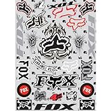 Fox Racing Raceday Sheet Sticker Packs MX Motorcycle Graphic Kit Accessories