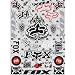 Fox Racing Raceday Sheet Sticker Packs MX Motorcycle Graphic Kit Accessories