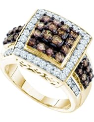 1.50CT-DIAMOND FASHION RING / 10KYG