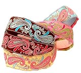 L. Erickson USA Ribbon Headband - Pepper Paisley