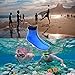 RTDEP 3MM Neoprene Socks Diving Socks Resistant Scuba Snorkeling Water Socks For Beach Swim Boarding (Blue, M)