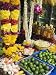 Photo Jigsaw 16x12 (40x30cm) Stall selling fruit and flower garlands for temple offerings by Robert Harding