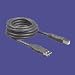 USB Cable, 2.0, Supports 127 Devices, 480Mbps, 6'Cord,Black (BLKF3U13306G)