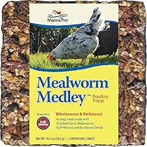Manna Pro Mealworm Medley Cakes, 3-Pack, 6.5-Ounce Each
