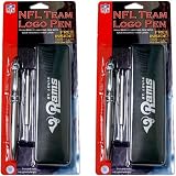 Pro Specialties St. Louis Rams Team Logo Fine Writing Pens (Set of 2)
