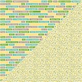 Jillibean Chilled Cucumber Soup Croutons 12x12 Scrapbook Paper