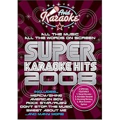 Super Karaoke Hits 2008 [Interactive DVD]