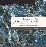 Education for citizenship in Europe : European policies, national adaptations and young people's attitudes