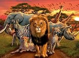 African Splendor 500 Piece Puzzle