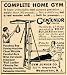 1930 Ad Gym Junior Home Gym Body Build Exercise Machine - Original Print Ad