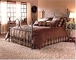 Roma Queen Bed In Aged Rust Finish By Fashion Bed Group