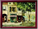 Pimpernel Parisian Scene cushion tray