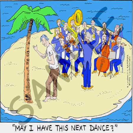 Londons Times New Release Funny Cartoons - Dances With Palm Trees - Light Switch Covers - double toggle switch