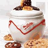 Mrs Fields Cookie Jars w/ Cookies