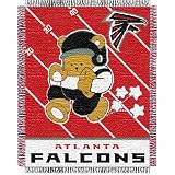 Atlanta Falcons NFL Triple Woven Jacquard Throw (Baby Series) (36x46")"