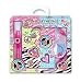 Peace Sign Girls Diary with LED Reading Light, Invisable Ink Pen with Magic Light , Hardcover Secret Journal. Tween Gift Set