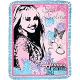Disney Hannah Montana Star Quality Make-it-Yourself Fleece Throw